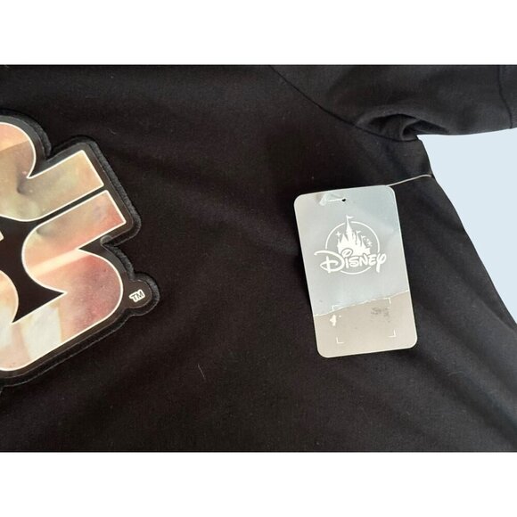 DISNEY Parks STAR WARS Logo Tee T Shirt Black NEW NWT Size Men's XL - Picture 4 of 7